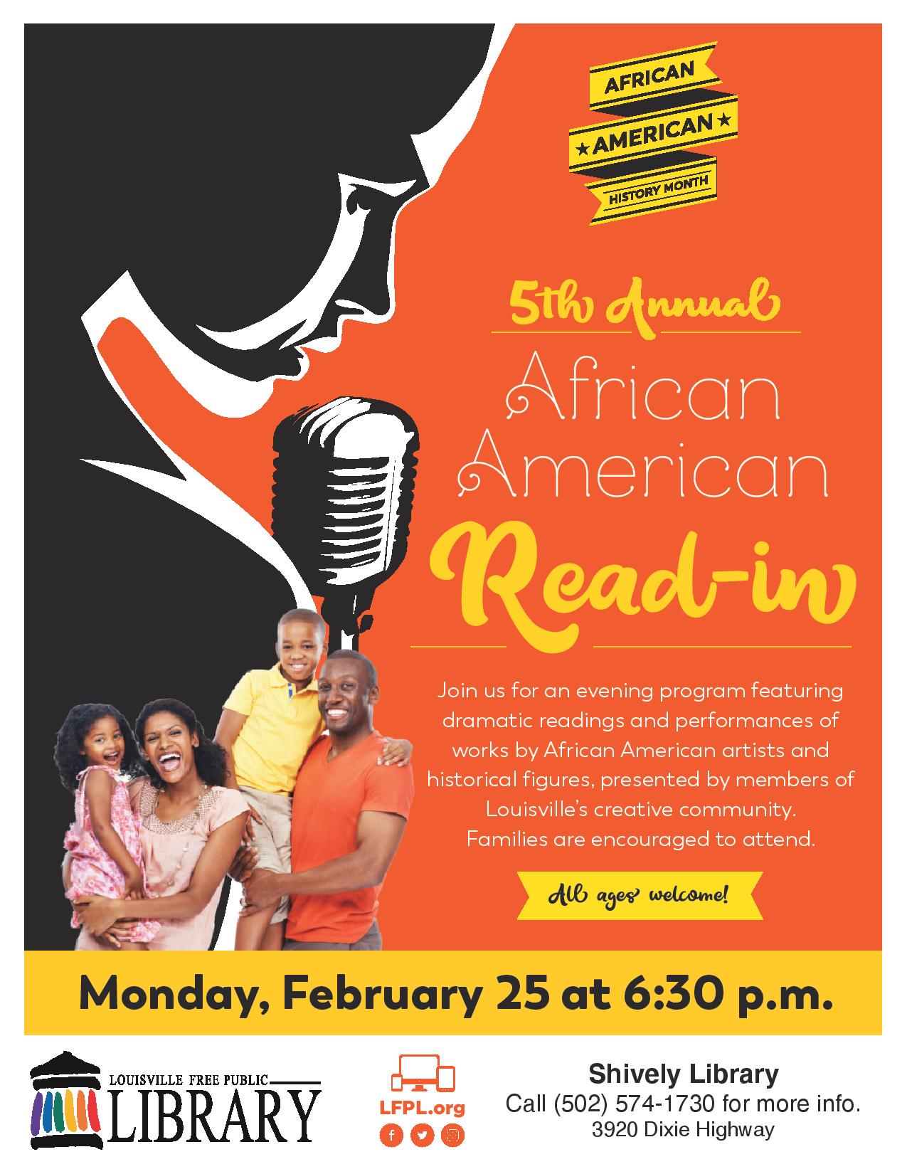 5th Annual African American ReadIn NCTE