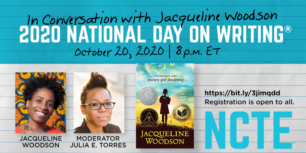 2020 National Day on Writing® In Conversation with Jacqueline Woodson