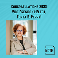 Tonya B. Perry, NCTE Vice President Announcement