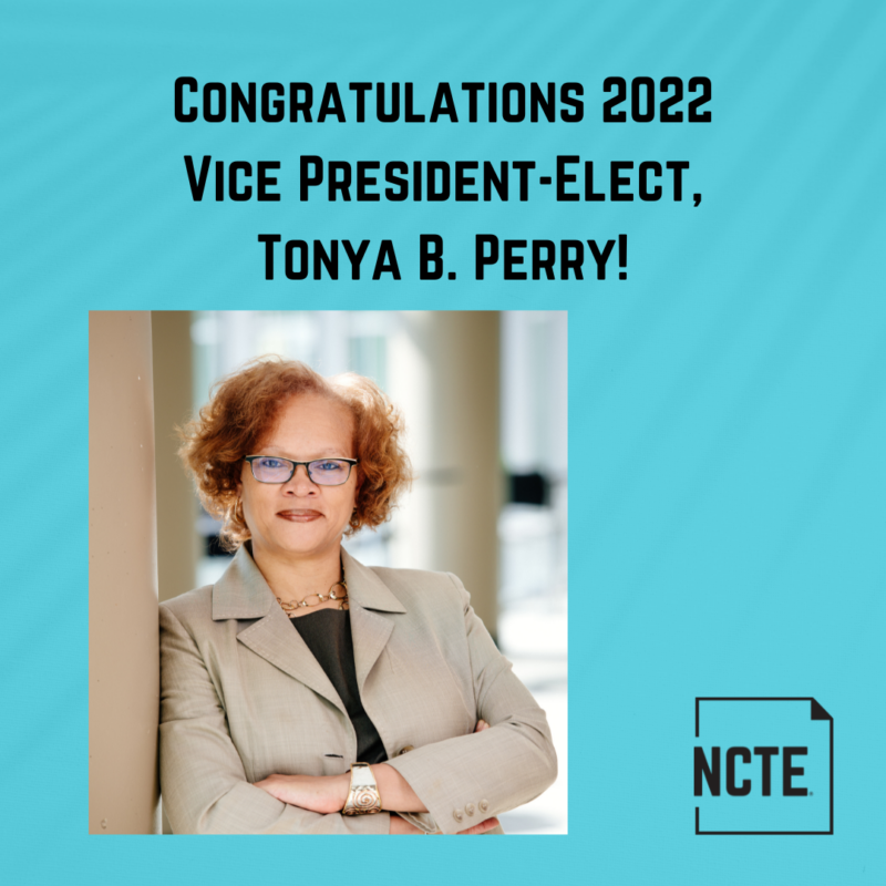 Congratulations, Vice President Tonya B. Perry