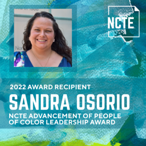 NCTE Advancement of People of Color Leadership Award