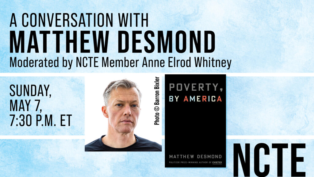 A Conversation with Author Matthew Desmond - National Council of ...