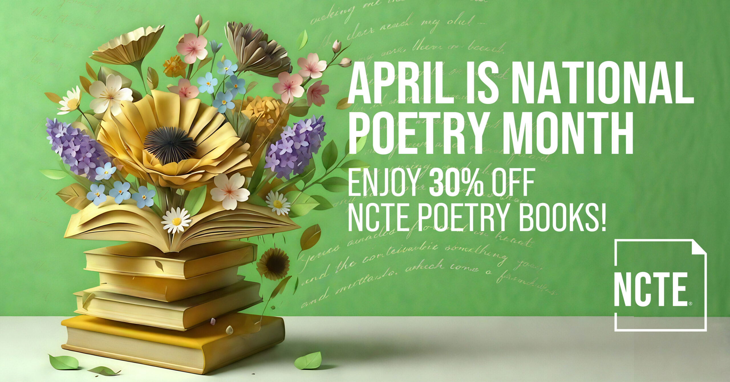 2026 Poetry Month Books Sale 30% Off