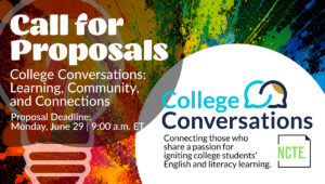 Call for Proposals College Conversations