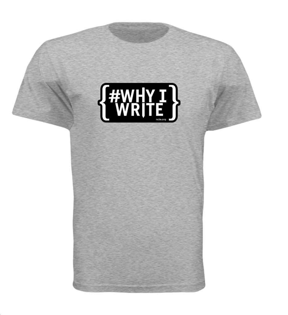 #WhyIWrite T-shirt