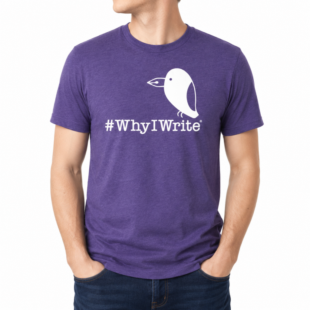 #WhyIWrite Purple Triblend T-Shirt